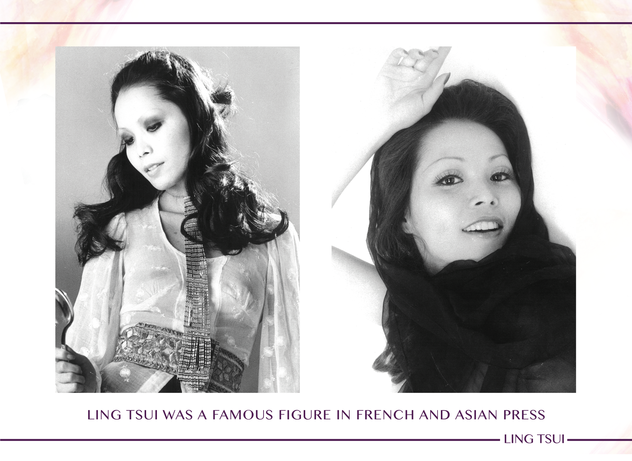 LING TSUI WAS A FAMOUS FIGURE IN FRENCH AND ASIAN PRESS