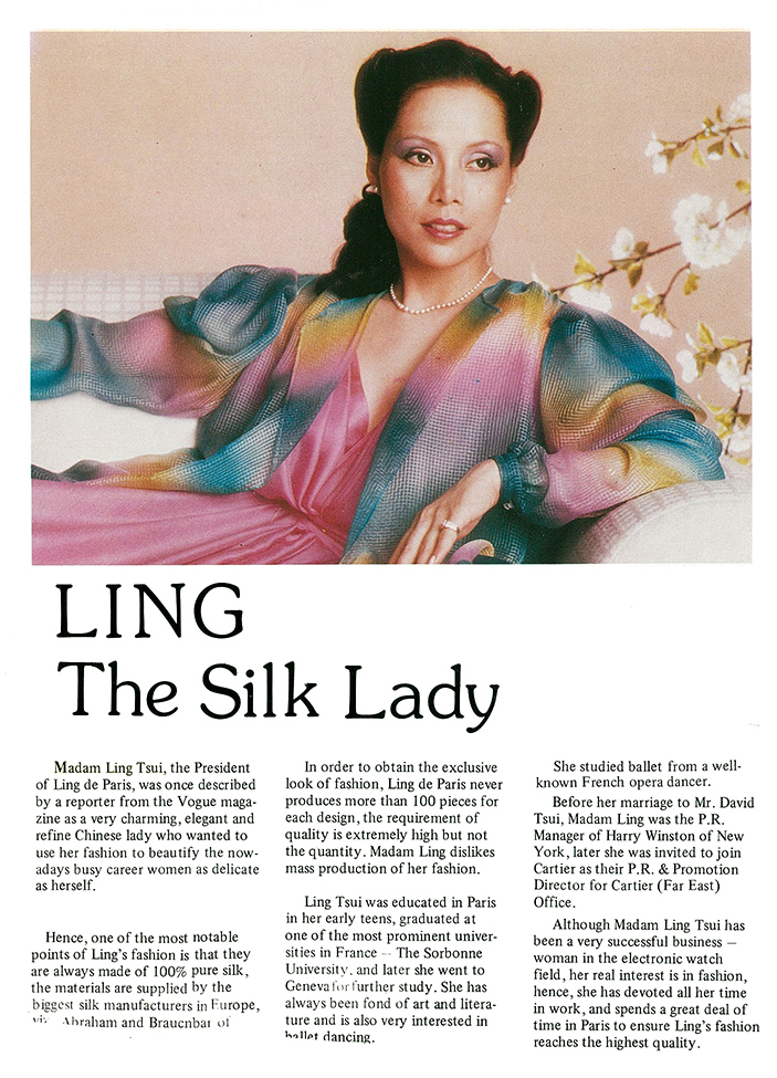 LING The Silk Lady